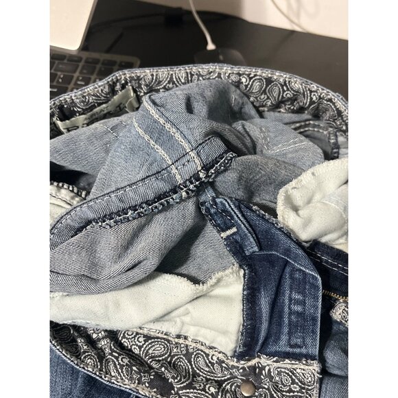 ARIAT Women Mid Rise Straight Jeans Blue size 27S (short) - Picture 5 of 13